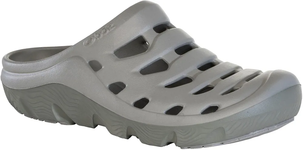 Oboz Unisex Whakata Coast Clogs-Hazy Gray