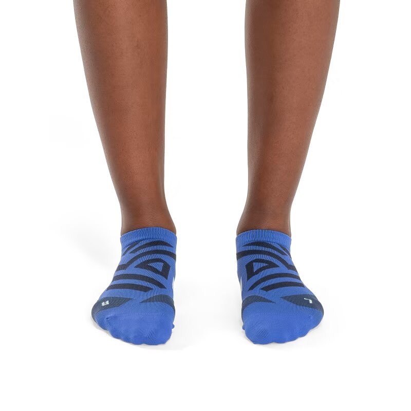 On Women's Performance Low Sock - Cobalt/Denim