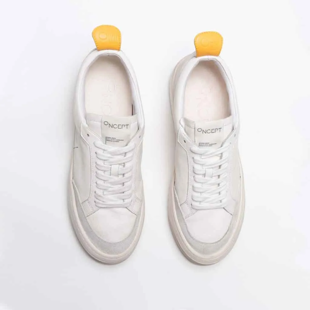 Oncept London Sneaker for Women - White Cloud