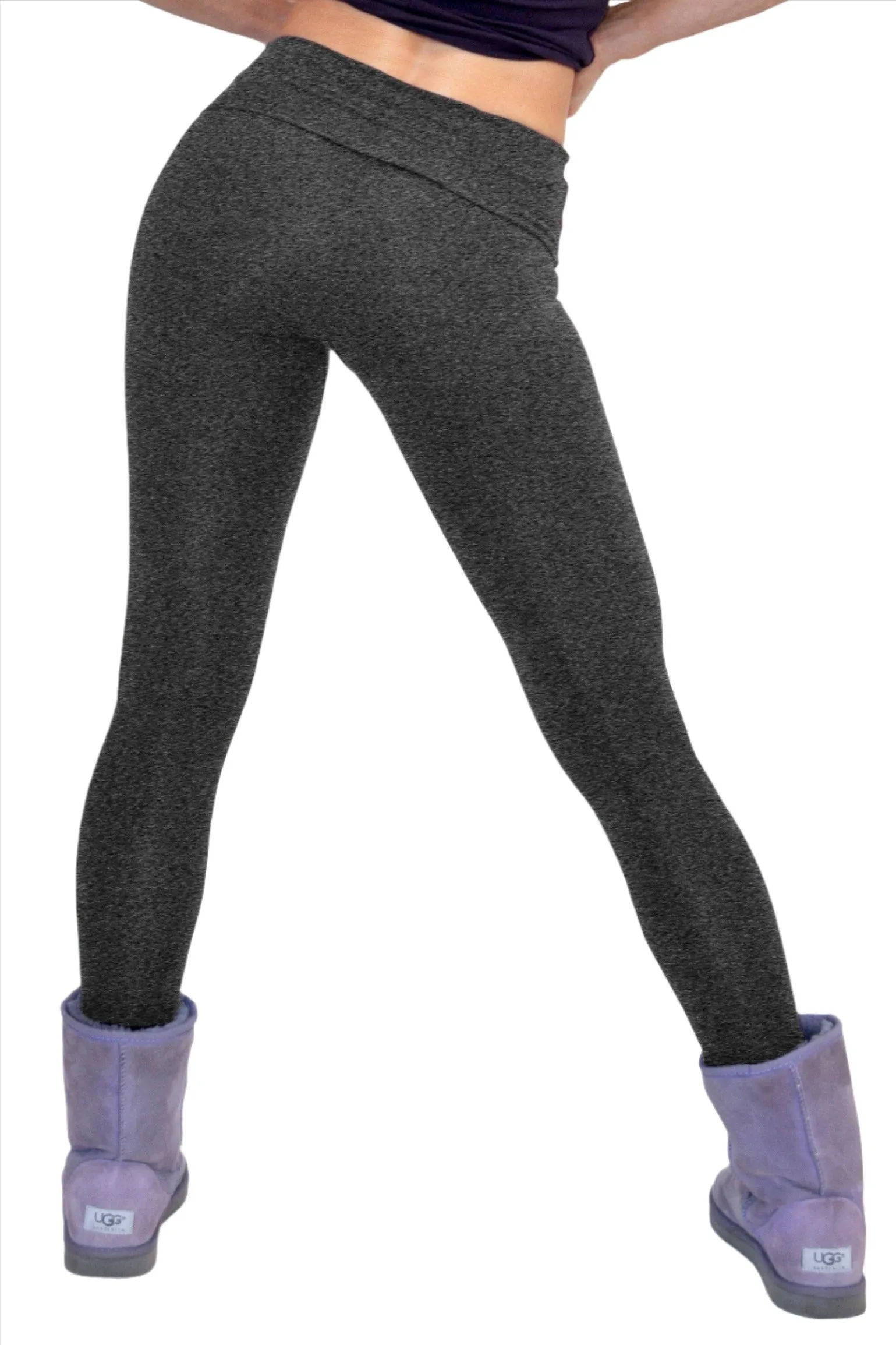 One Step Ahead Brushed Supplex Roll Down Fitted Leggings R200