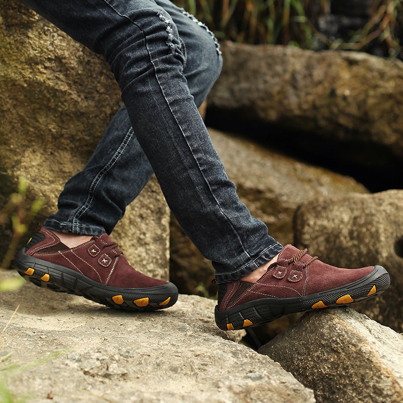 Outdoor Hiking Leather Shoes