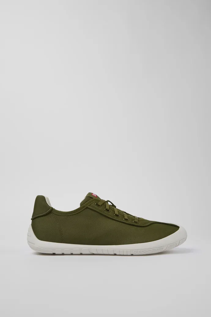 Peu Path Green Textile Sneaker for Men