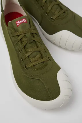 Peu Path Green Textile Sneaker for Men