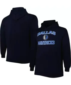 Profile Men's NBA Dallas Mavericks Big & Tall Heart & Soul Pullover Hoodie