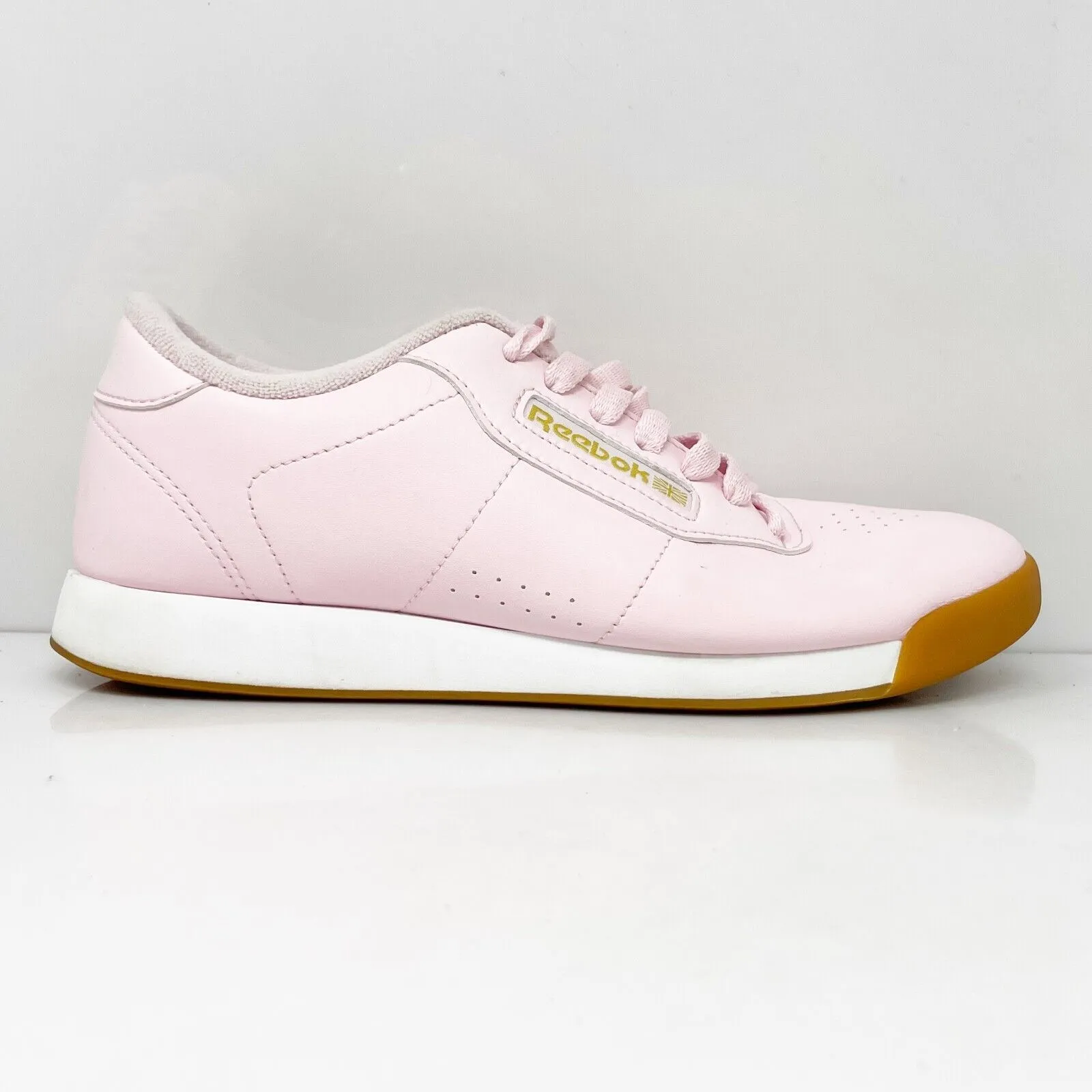 Reebok Womens Princess Classic BS7755 Pink Casual Shoes Sneakers Size 7.5