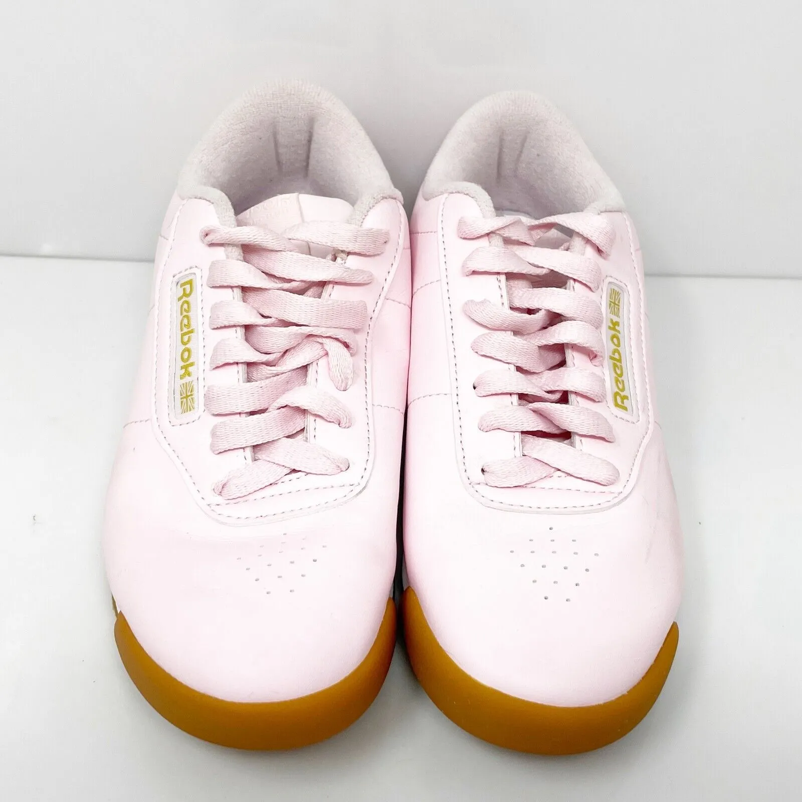 Reebok Womens Princess Classic BS7755 Pink Casual Shoes Sneakers Size 7.5