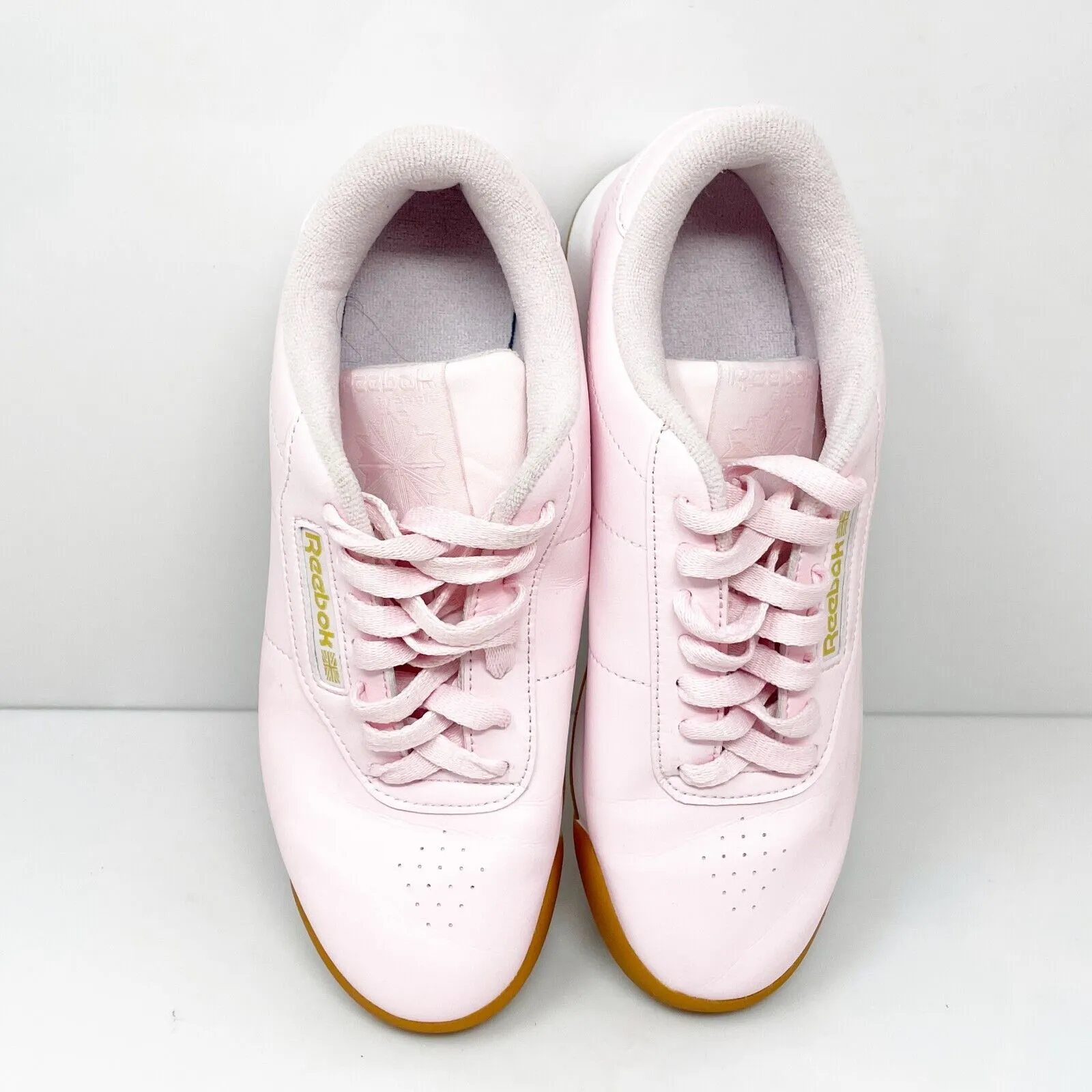 Reebok Womens Princess Classic BS7755 Pink Casual Shoes Sneakers Size 7.5