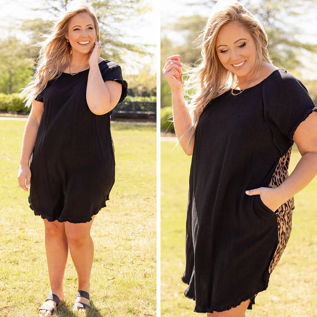 Running Wild For You Dress, Black