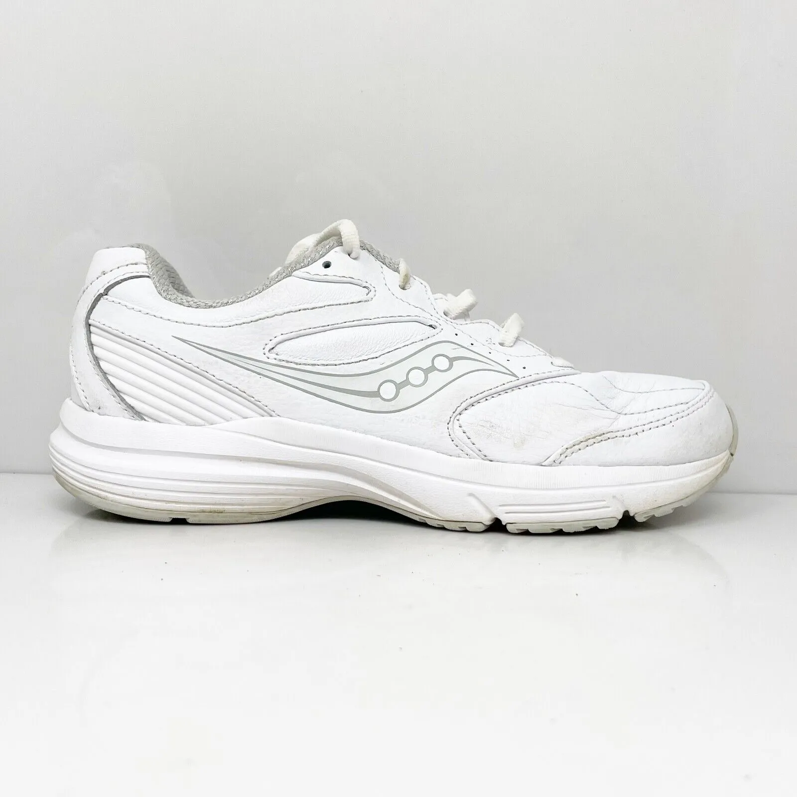 Saucony Womens Integrity Walker 3 S50208-1 White Casual Shoes Sneakers Sz 8.5 W