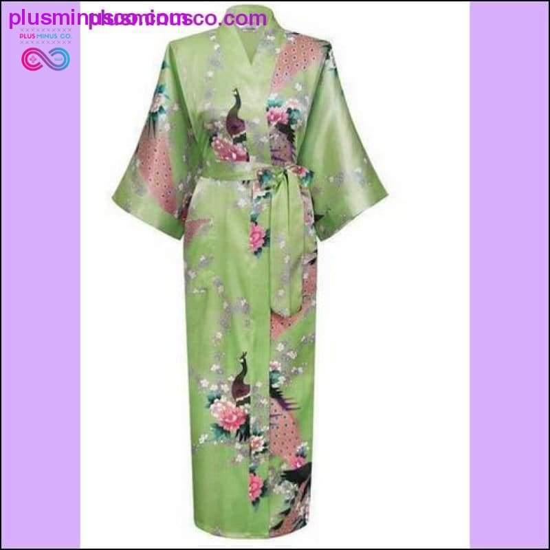 Silk Kimono Robe Bathrobe Women Satin Robe Silk Robes Night