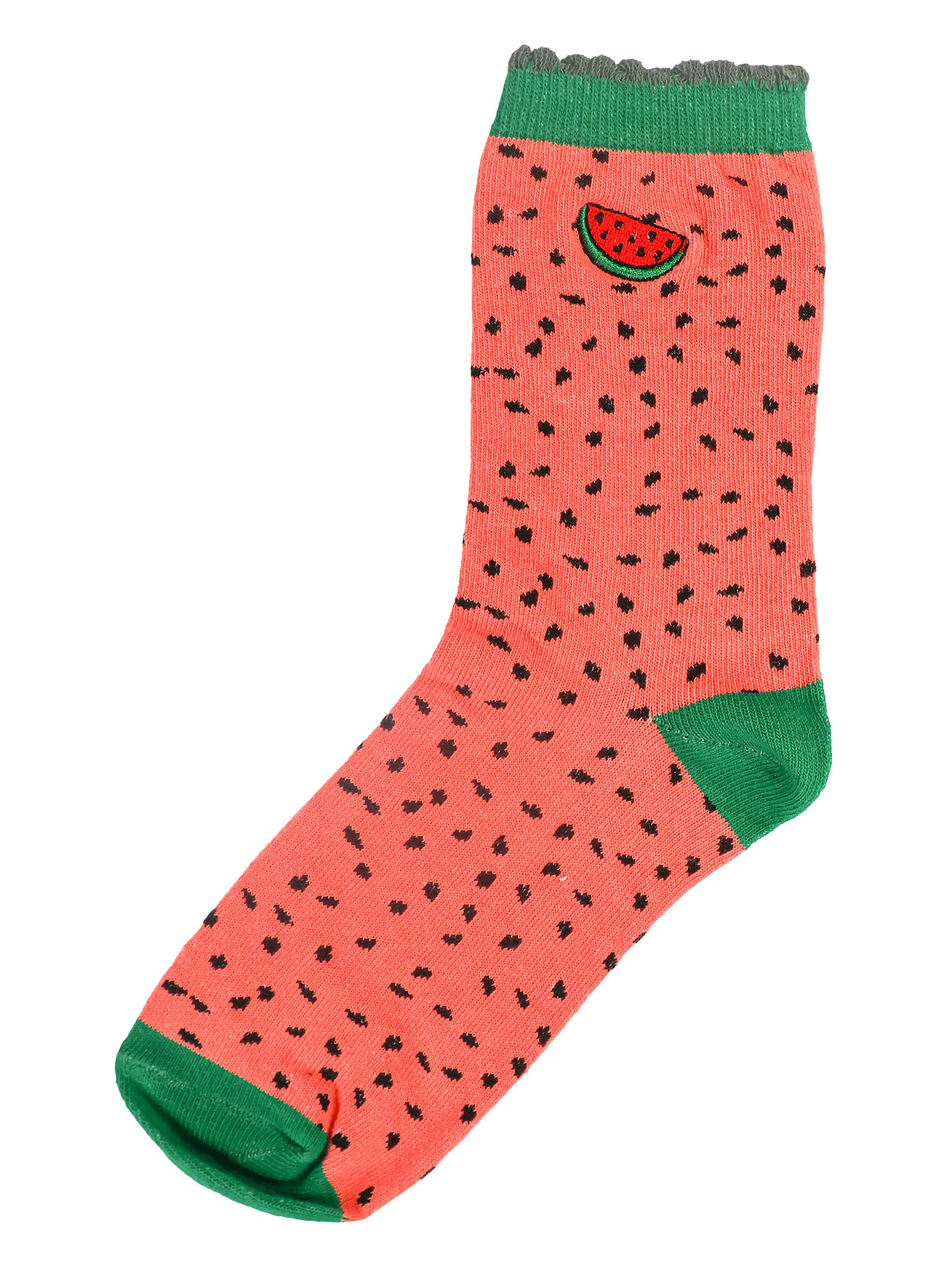 Simply Southern Melon Check Socks