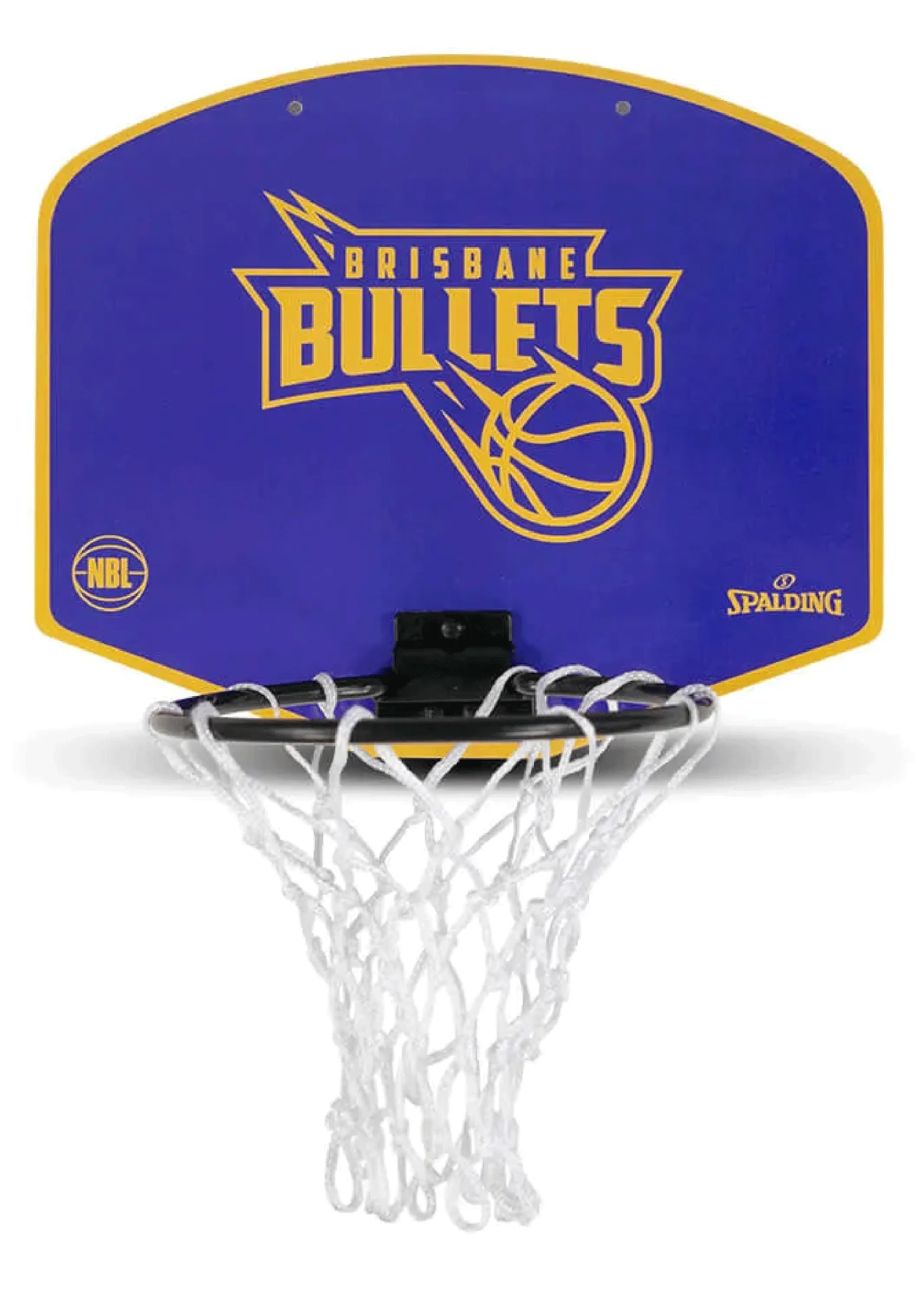 Spalding NBL Team Micro Mini Backboard Brisbane Bullets  5001/NBL/BRI