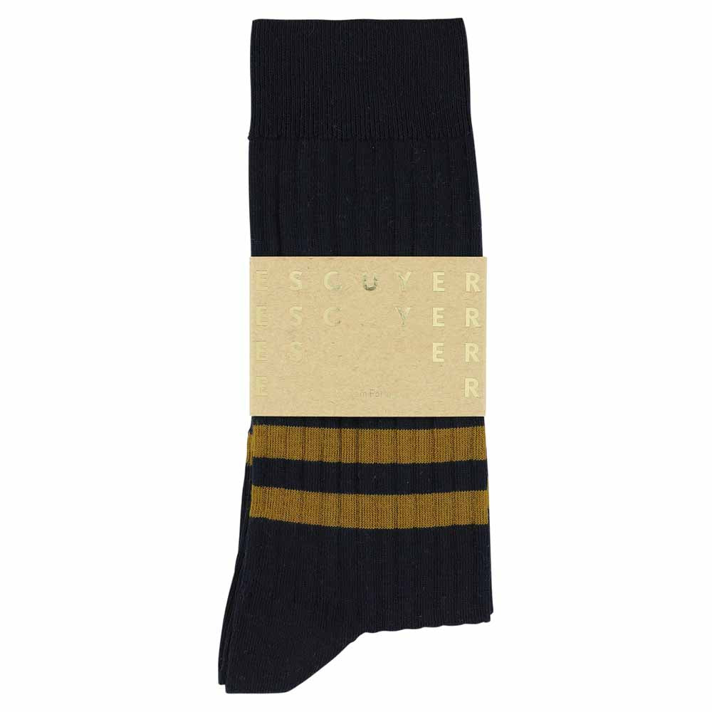 Stripes socks - Blue / Cumin