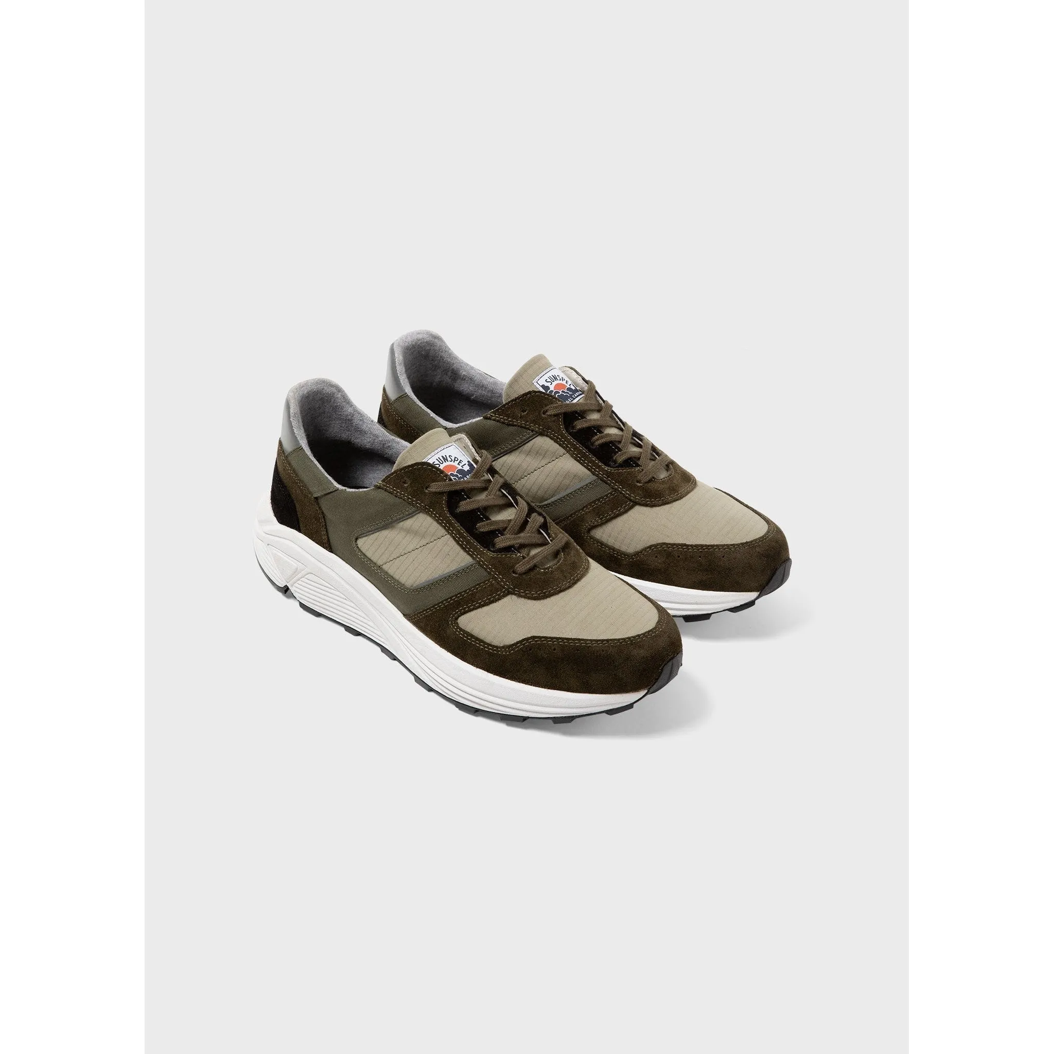 Sunspel x Nigel Cabourn Sneaker | Men | Army Green