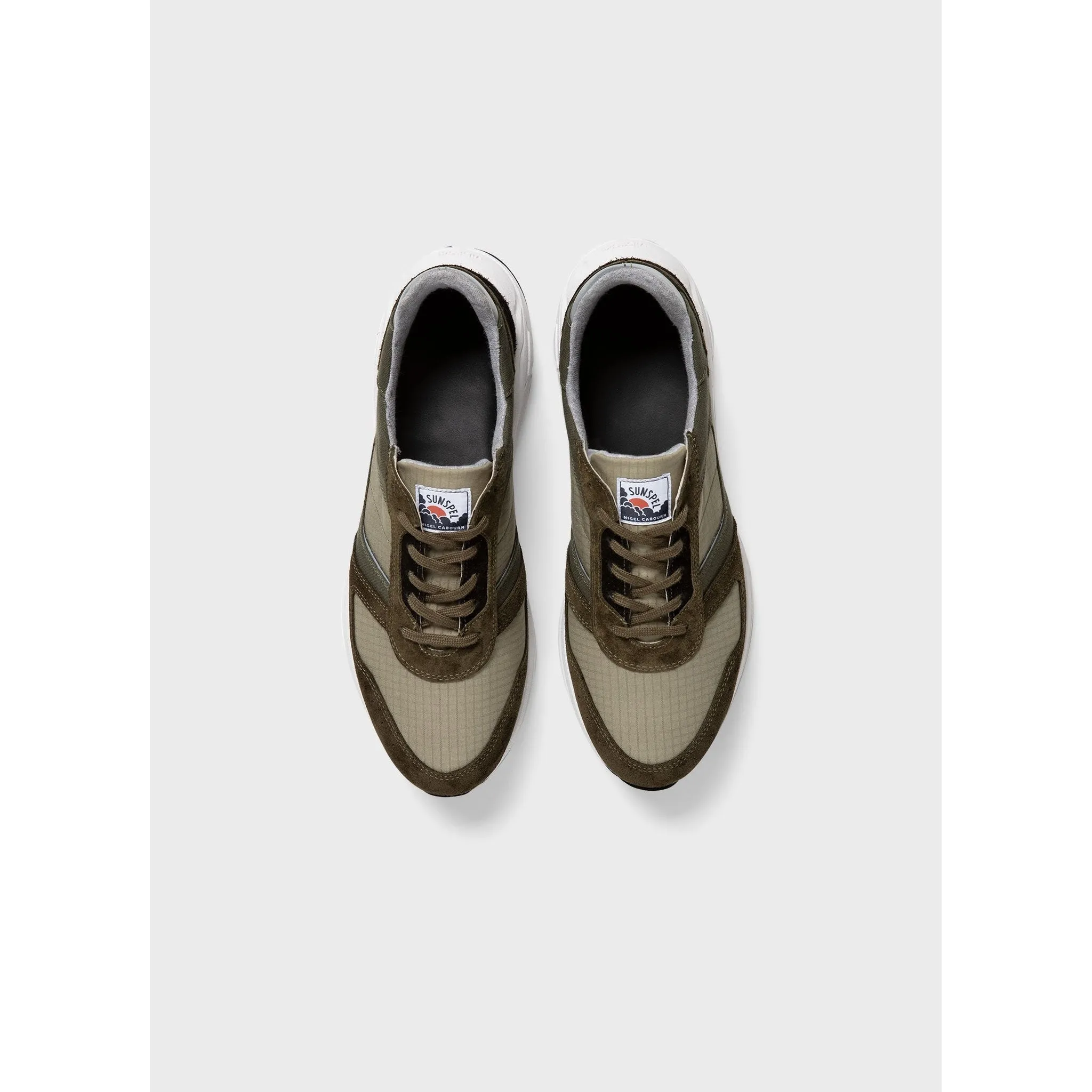 Sunspel x Nigel Cabourn Sneaker | Men | Army Green