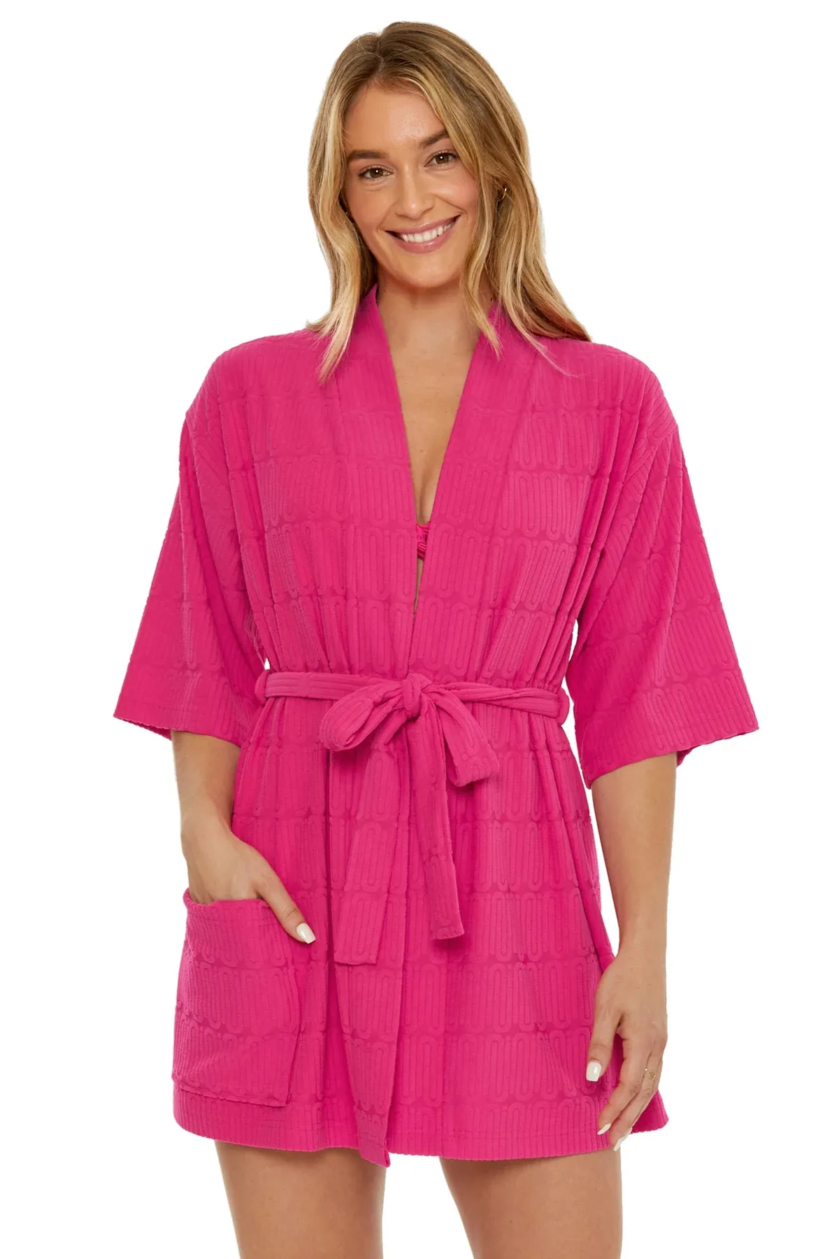 Terrycloth Kimono Robe