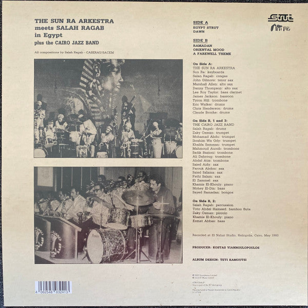 The Sun Ra Arkestra Meets Salah Ragab Plus The Cairo Jazz Band ~ In Egypt