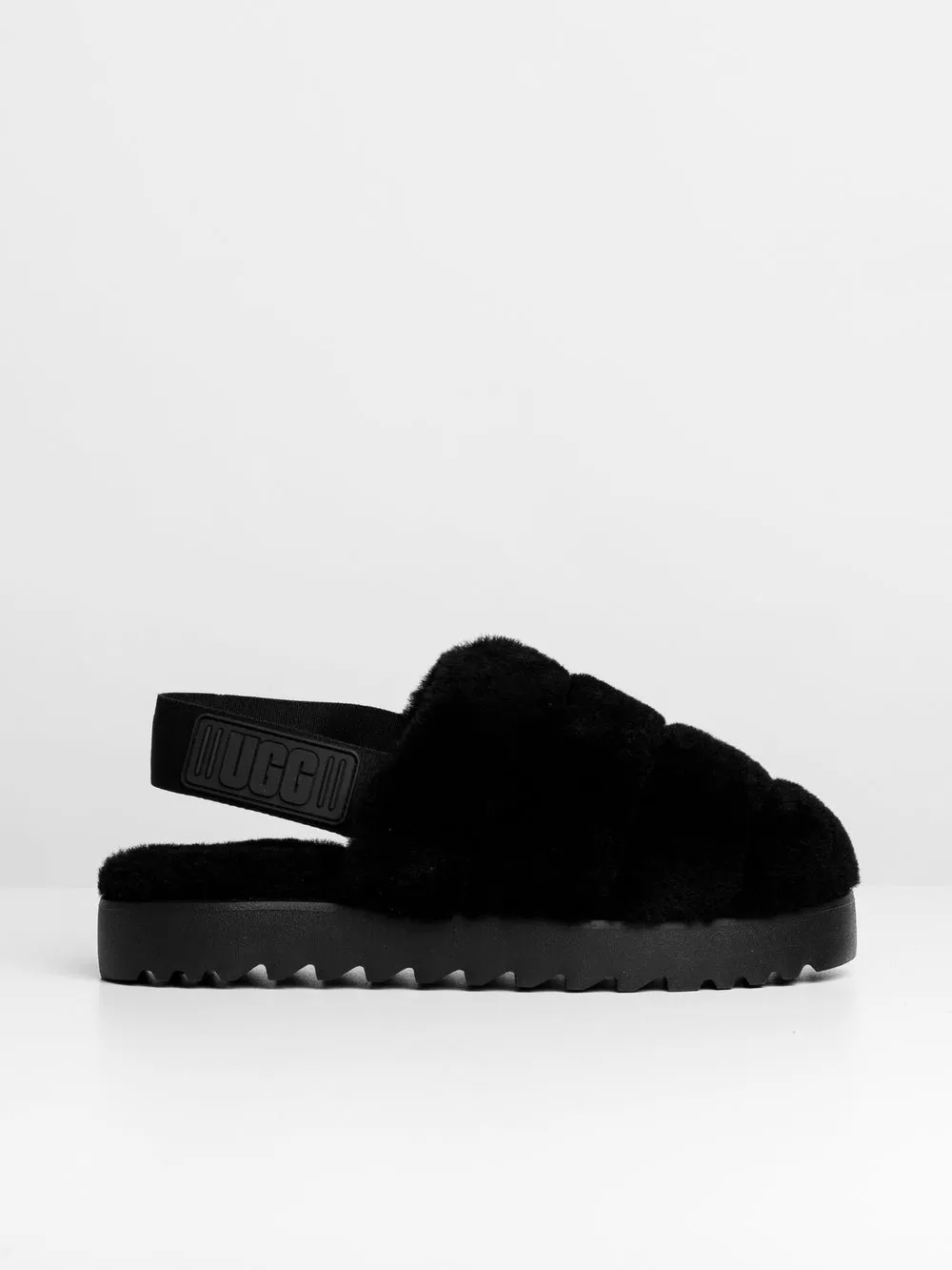 UGG WOMENS UGG SUPER FLUFF SLIPPER  - CLEARANCE