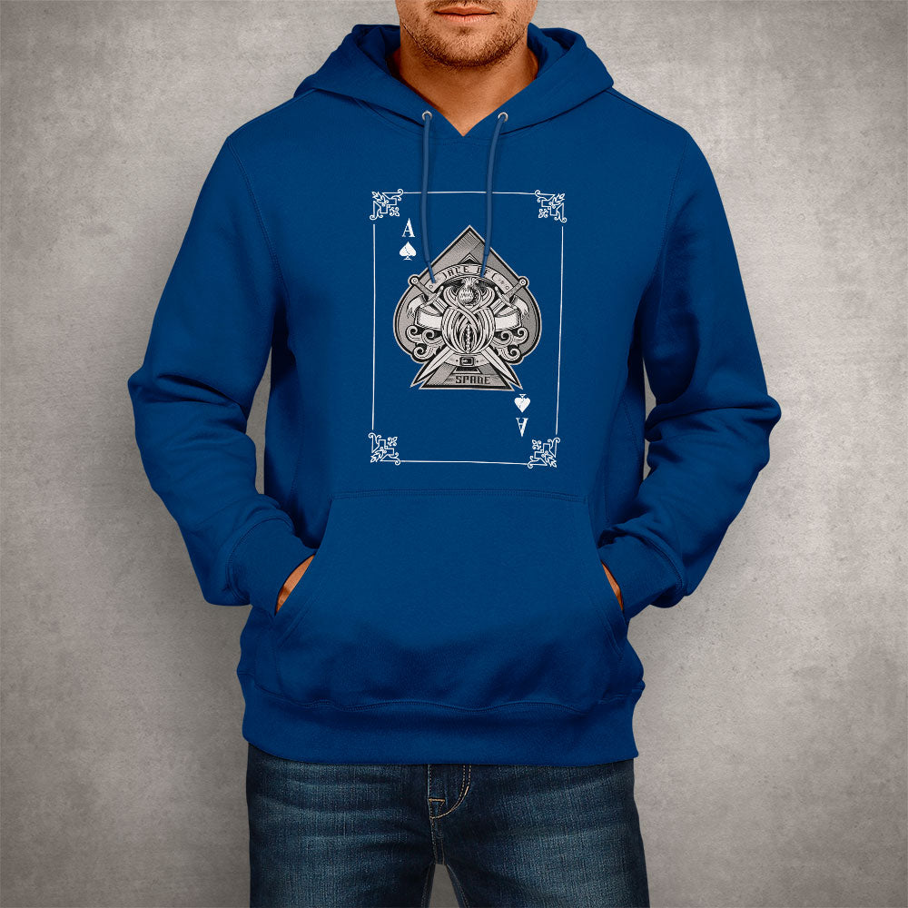 Unisex Hoodie Card Ace of Spades