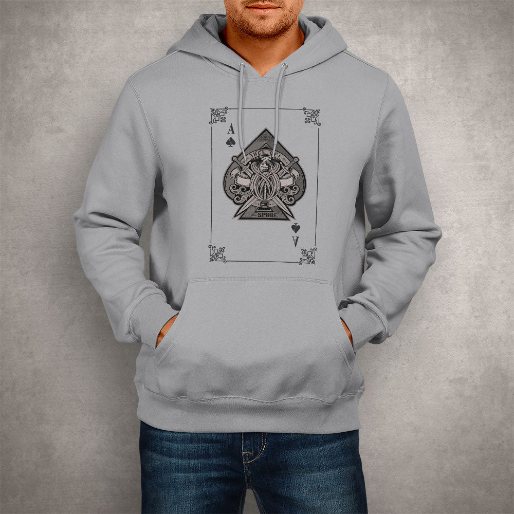 Unisex Hoodie Card Ace of Spades