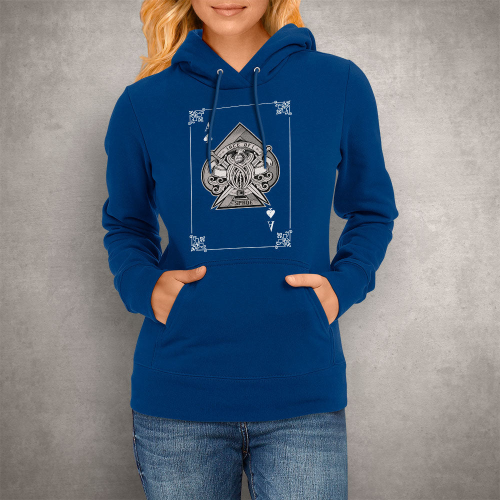 Unisex Hoodie Card Ace of Spades