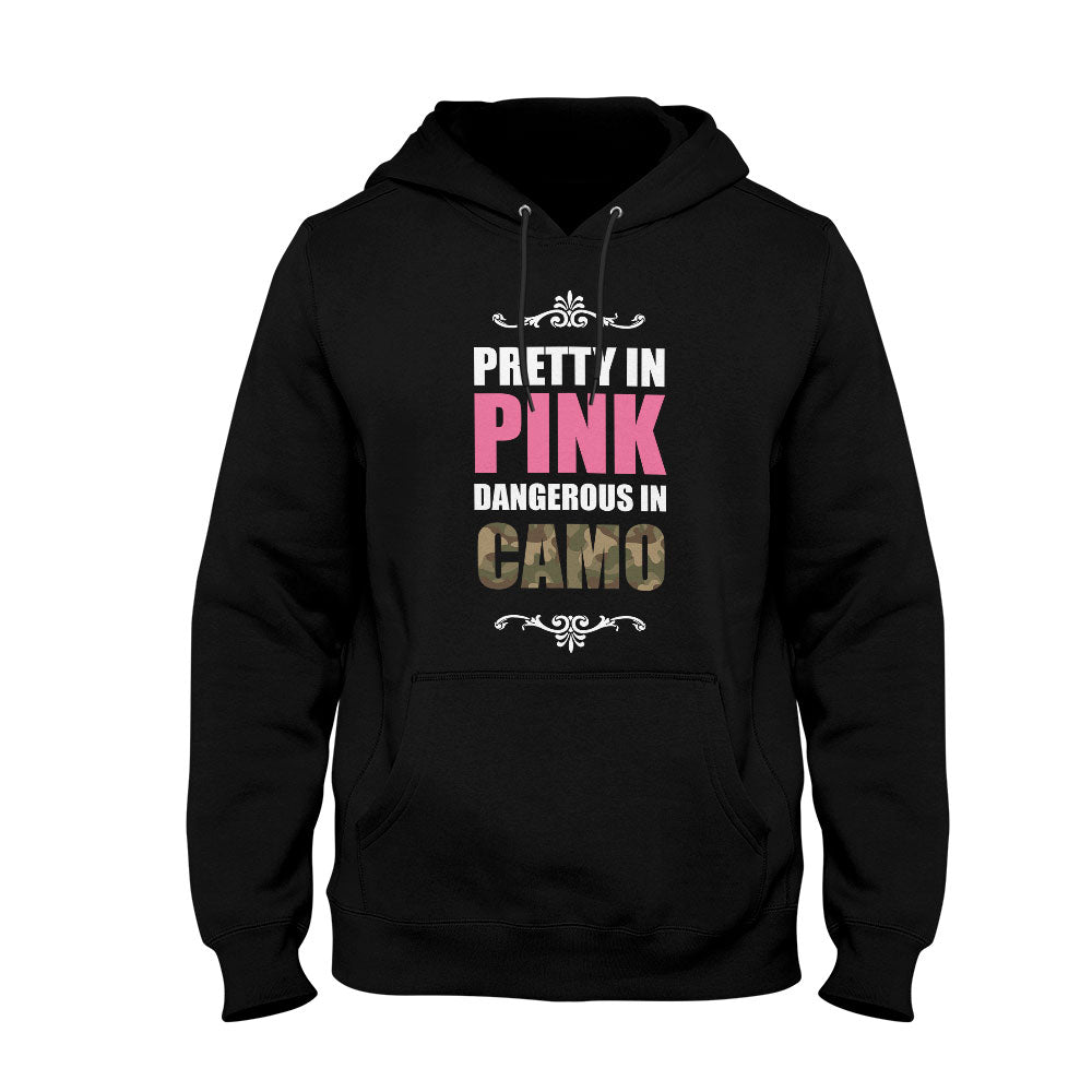 Unisex Hoodie Dangerous in Camo