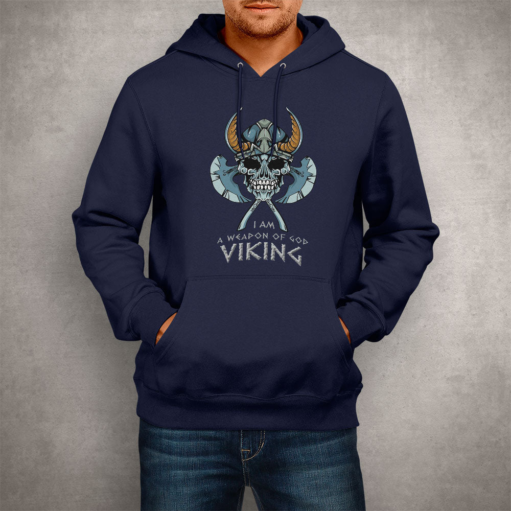 Unisex Hoodie I Am A Weapon Of God Viking