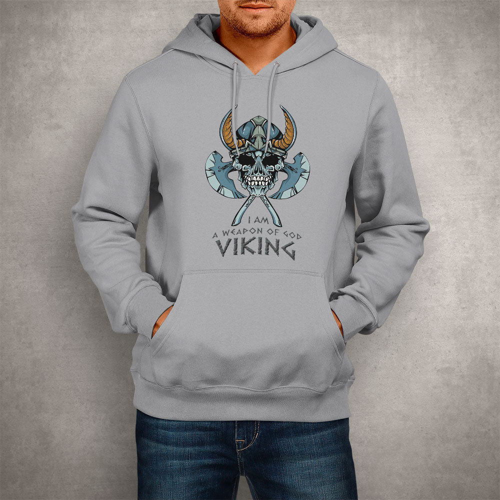 Unisex Hoodie I Am A Weapon Of God Viking