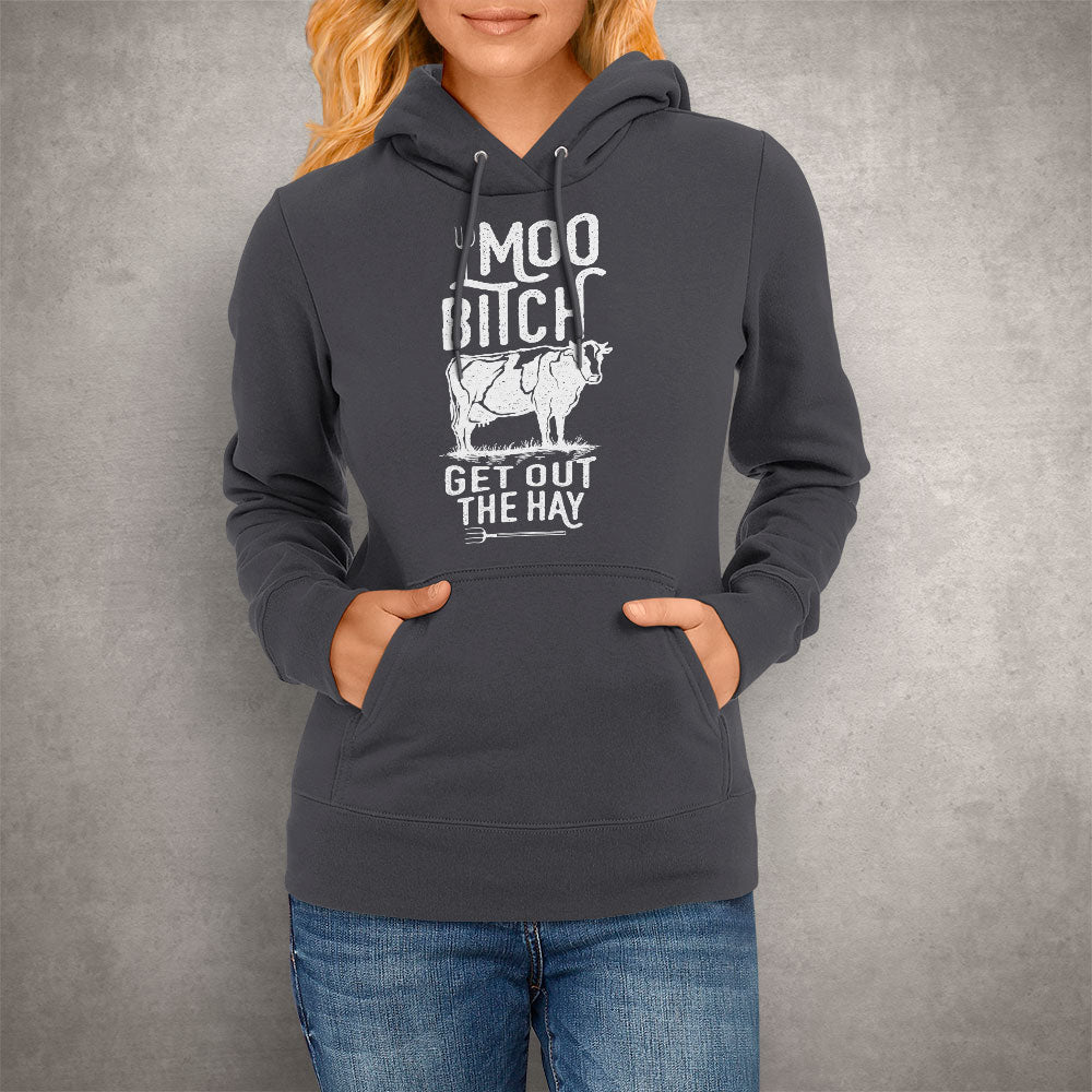 Unisex Hoodie Moo Bitch