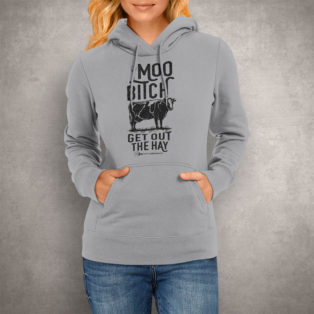 Unisex Hoodie Moo Bitch