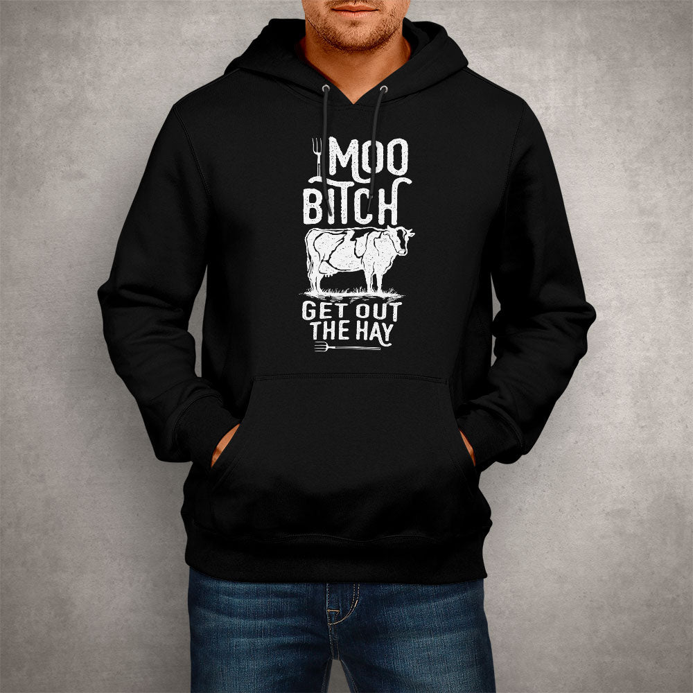 Unisex Hoodie Moo Bitch