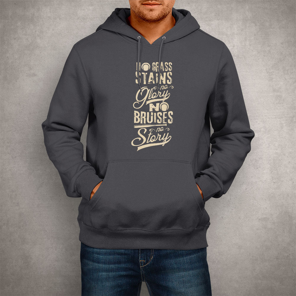 Unisex Hoodie No Grass Stains Baseball