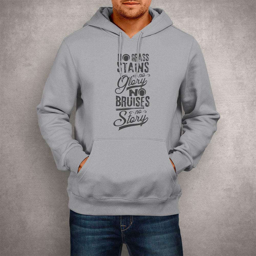 Unisex Hoodie No Grass Stains Baseball