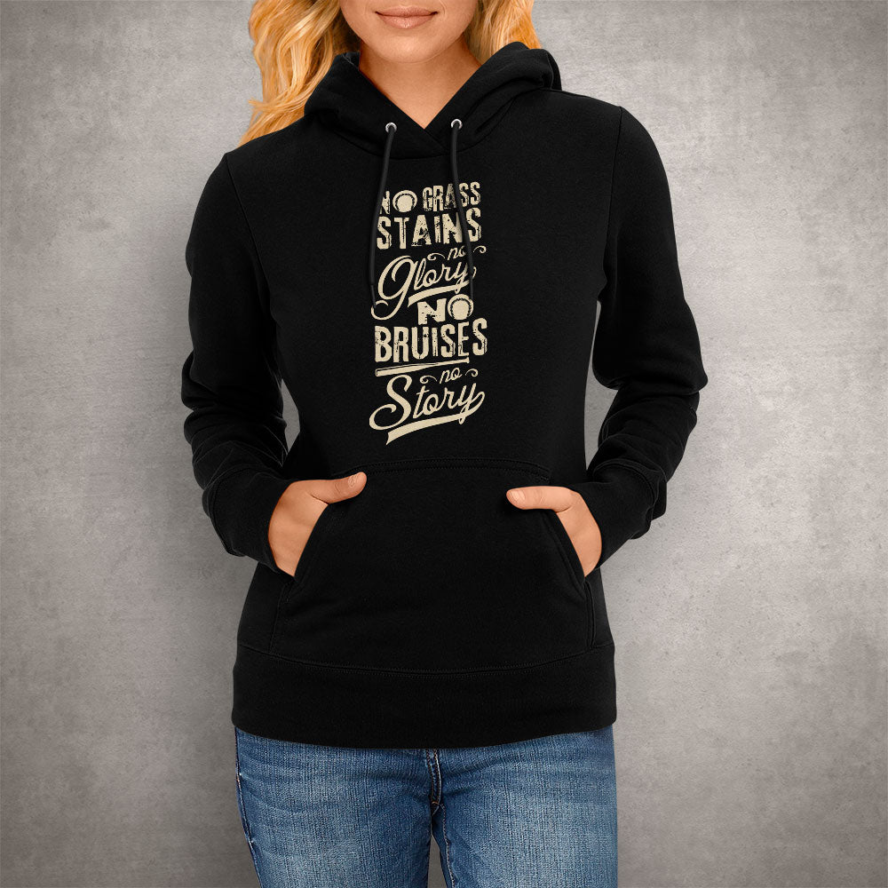 Unisex Hoodie No Grass Stains Baseball