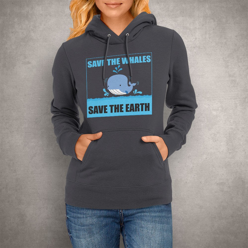 Unisex Hoodie Save The Whales