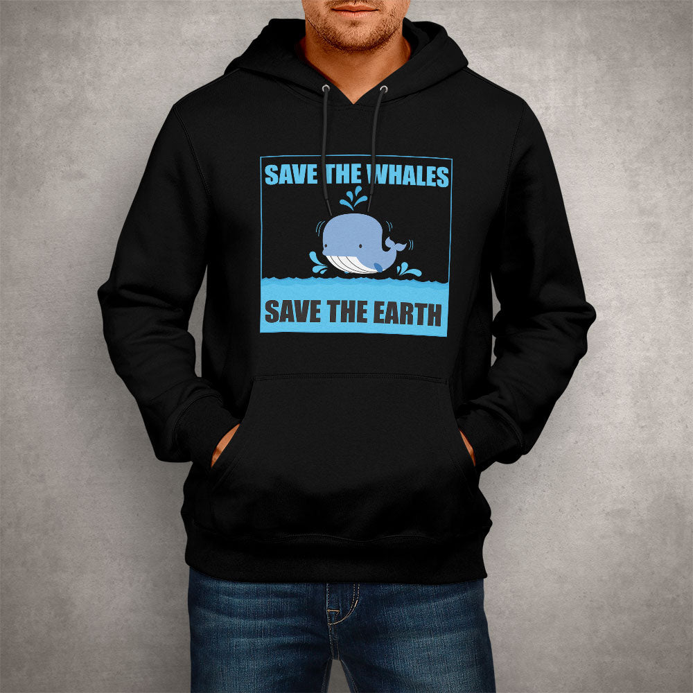 Unisex Hoodie Save The Whales