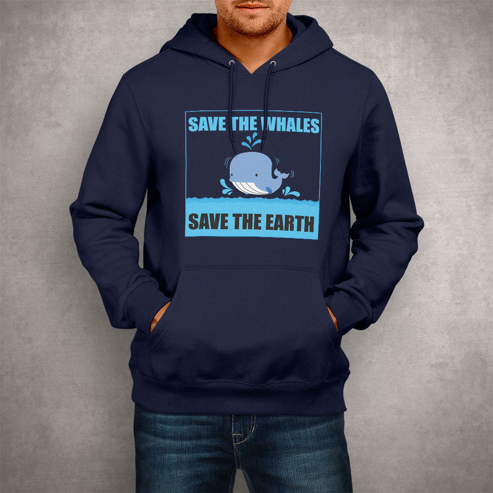 Unisex Hoodie Save The Whales