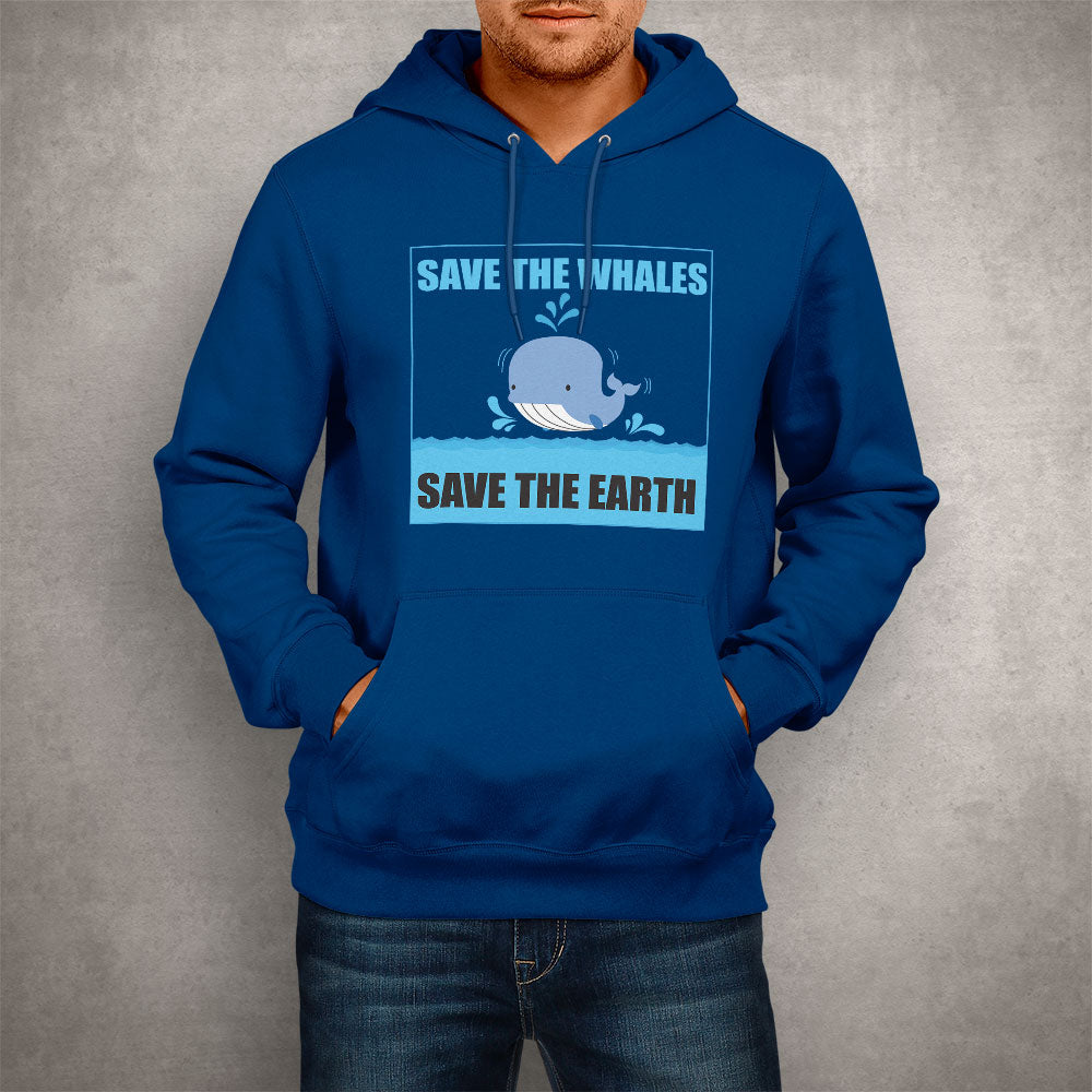 Unisex Hoodie Save The Whales