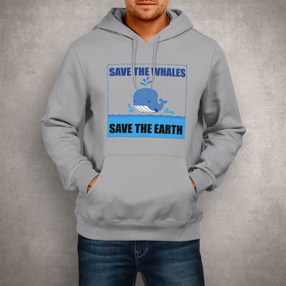 Unisex Hoodie Save The Whales