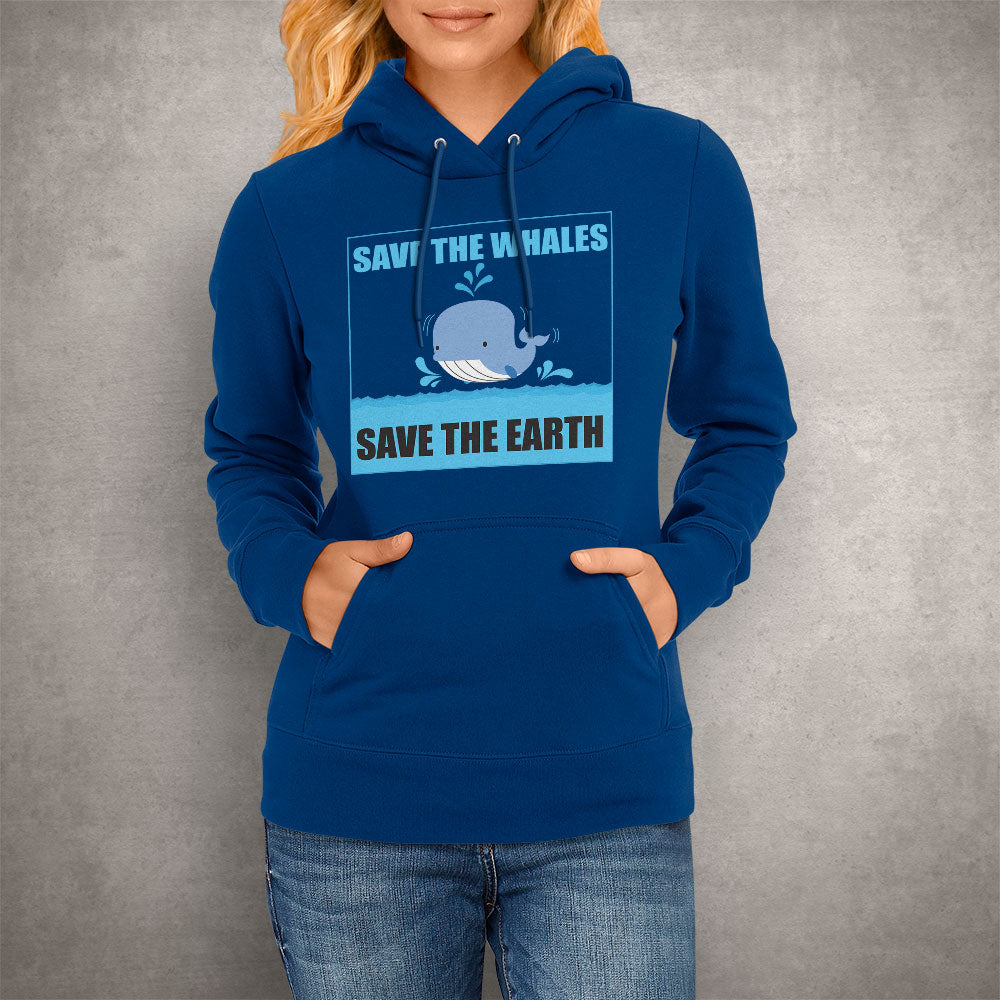 Unisex Hoodie Save The Whales