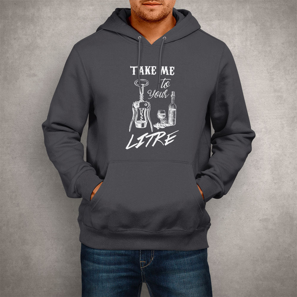 Unisex Hoodie Take me your litre