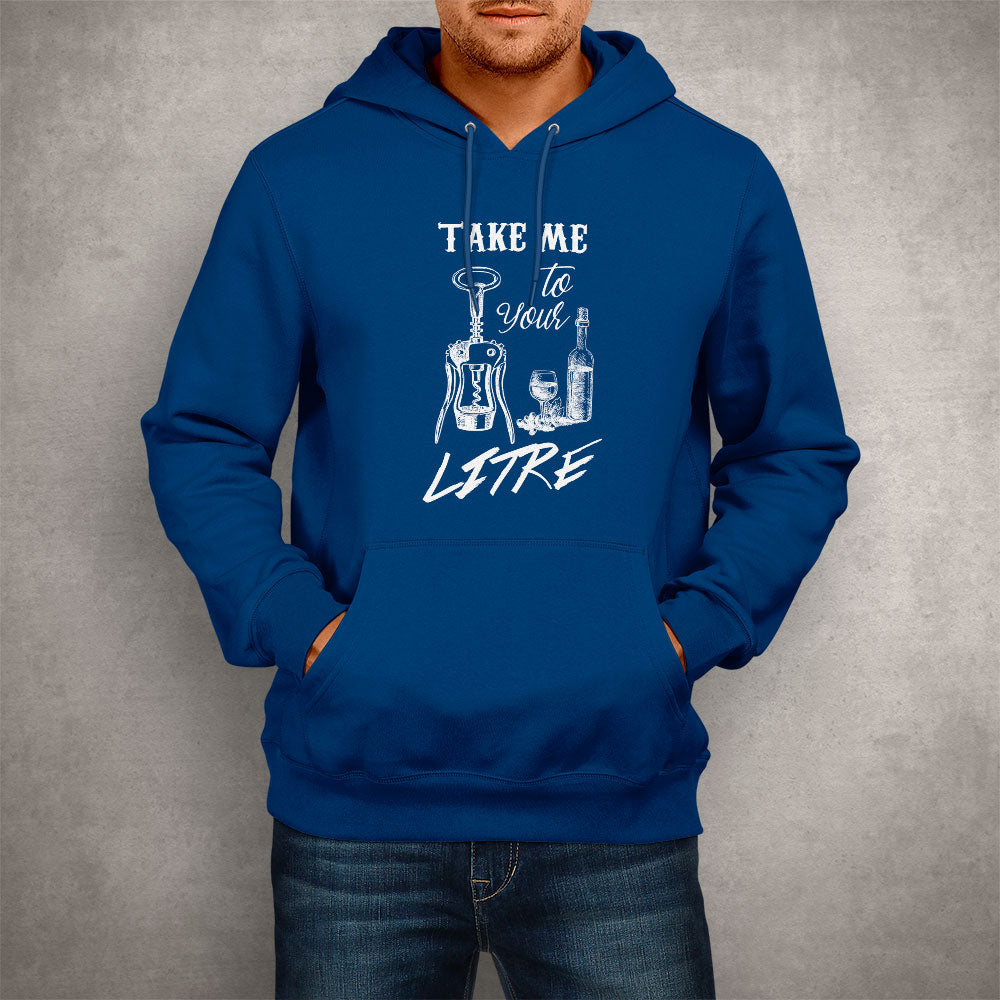 Unisex Hoodie Take me your litre