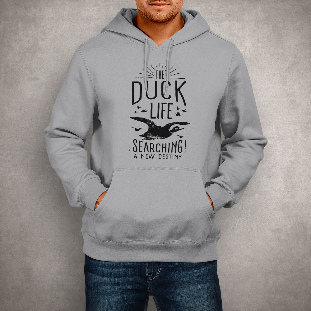 Unisex Hoodie The Duck Life Searching A New Destiny