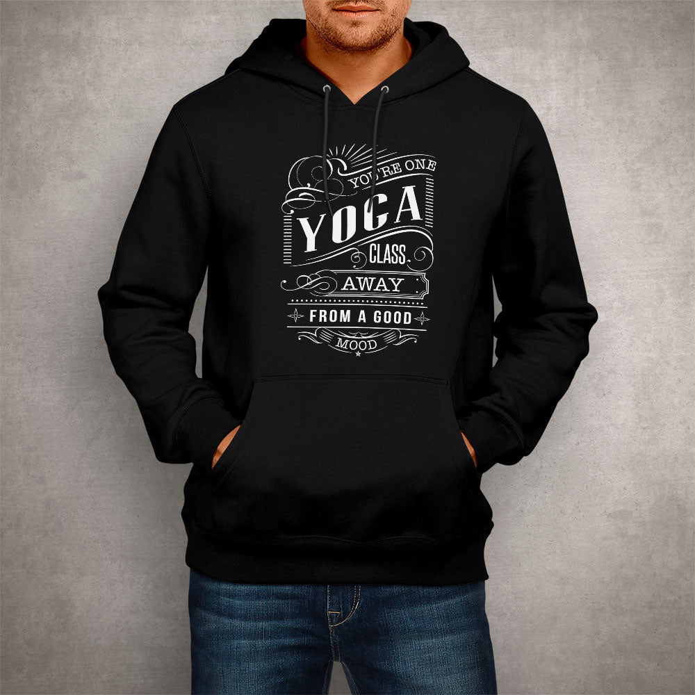 Unisex Hoodie Yoga Class