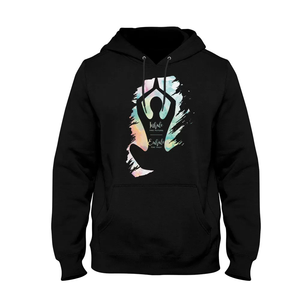 Unisex Hoodie Yoga Inhale Exhale