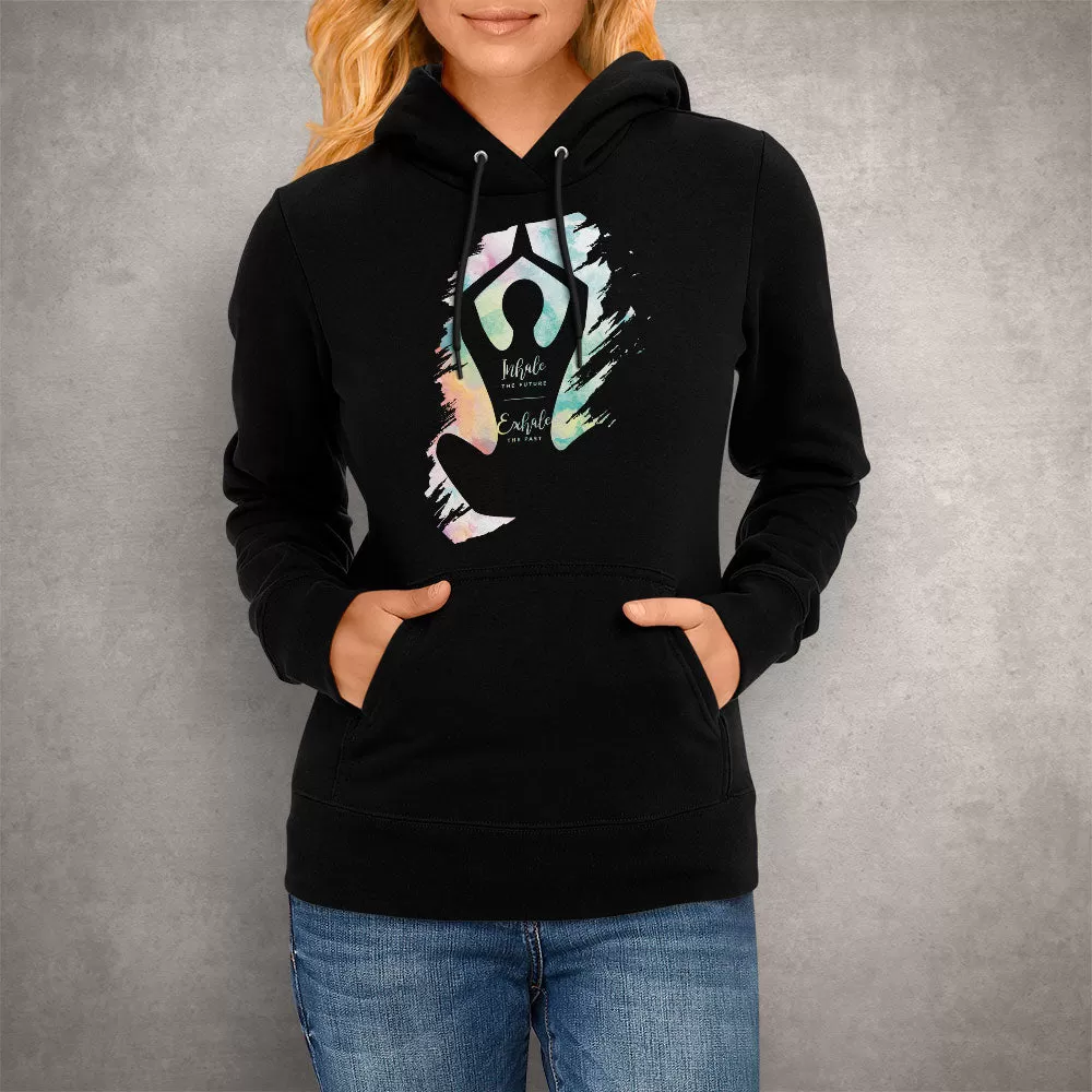 Unisex Hoodie Yoga Inhale Exhale