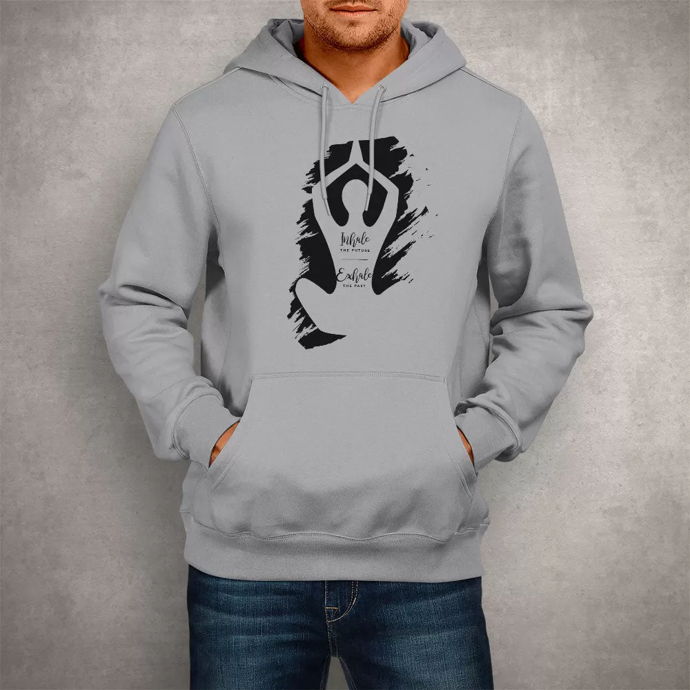 Unisex Hoodie Yoga Inhale Exhale