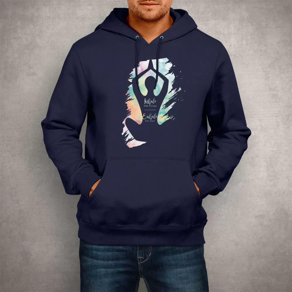 Unisex Hoodie Yoga Inhale Exhale