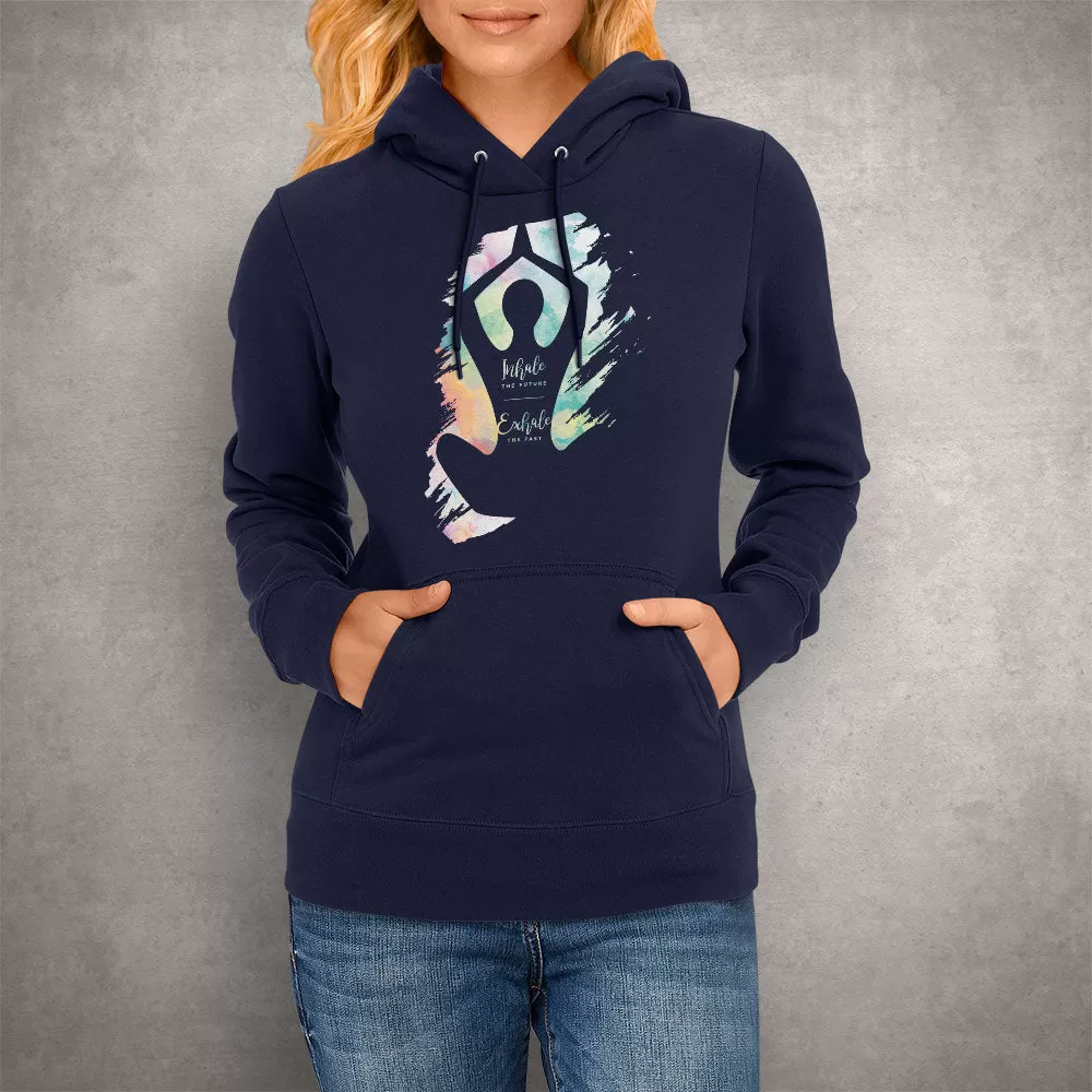 Unisex Hoodie Yoga Inhale Exhale