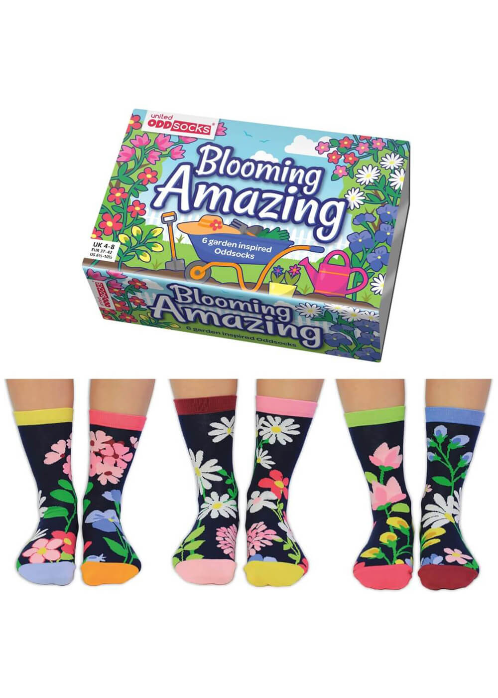 United Odd Socks 6 Women's Socks Bloom